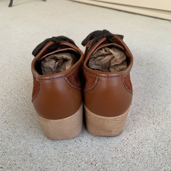 Vintage 1960s 70s Famolare Western Platform Shoe - Picture 7 of 8